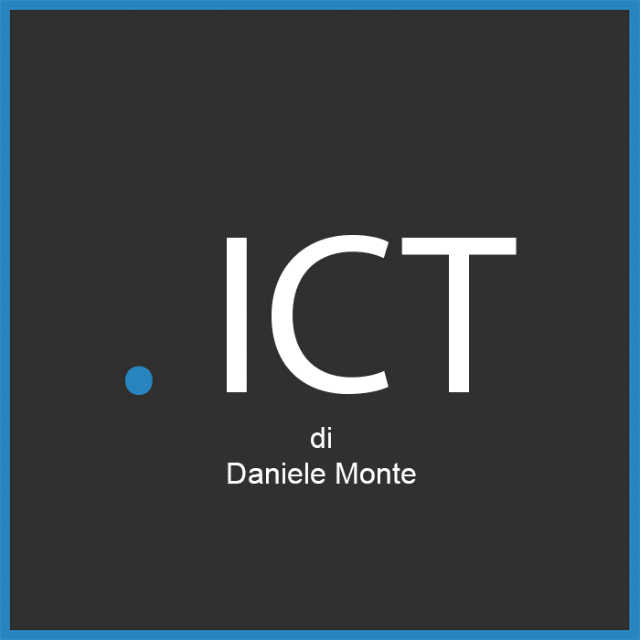 Logo .ICT di Daniele Monte
